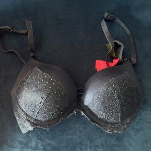 VS BRA 32C Double PushUp / DARK BLUE